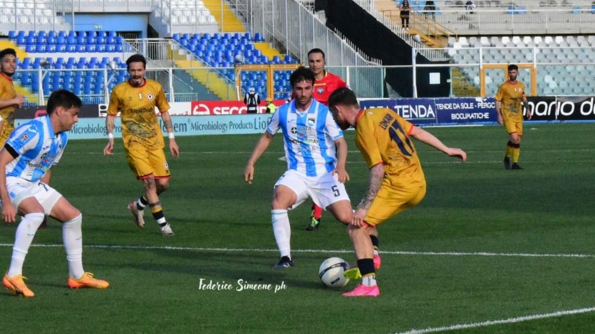 A Pescara il Campobasso FC rimane a secco di gol e di punti, promette bene il Pescara in vista dei play off